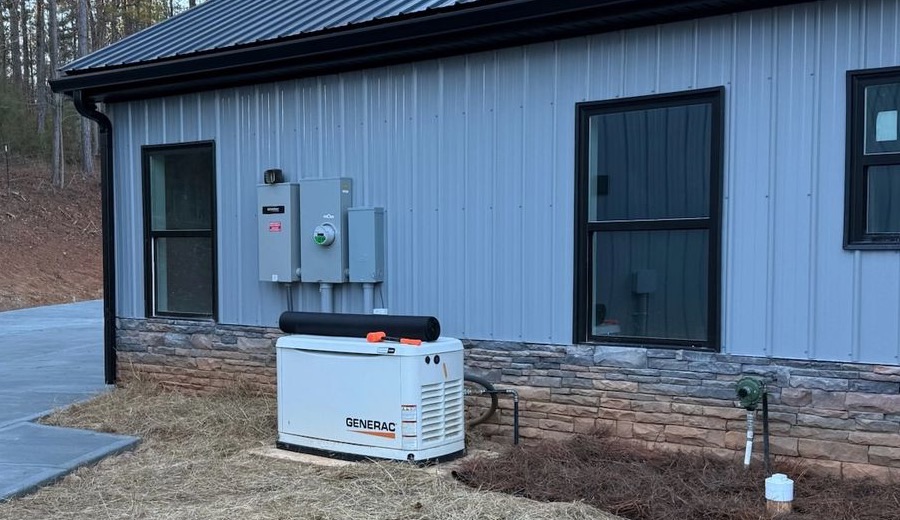 Generac whole-home standby generator installed by LC General Contracting
