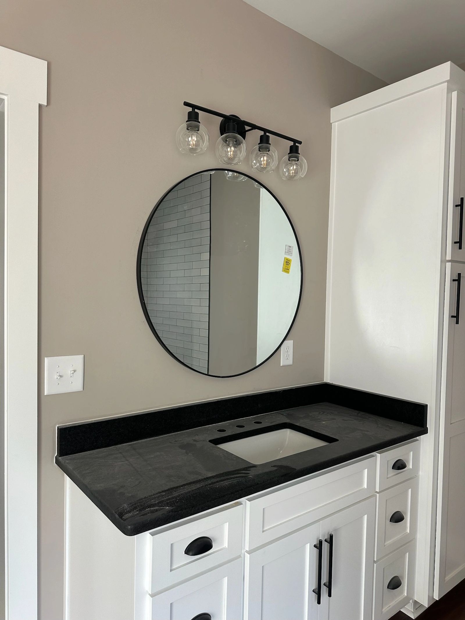Master bath remodel